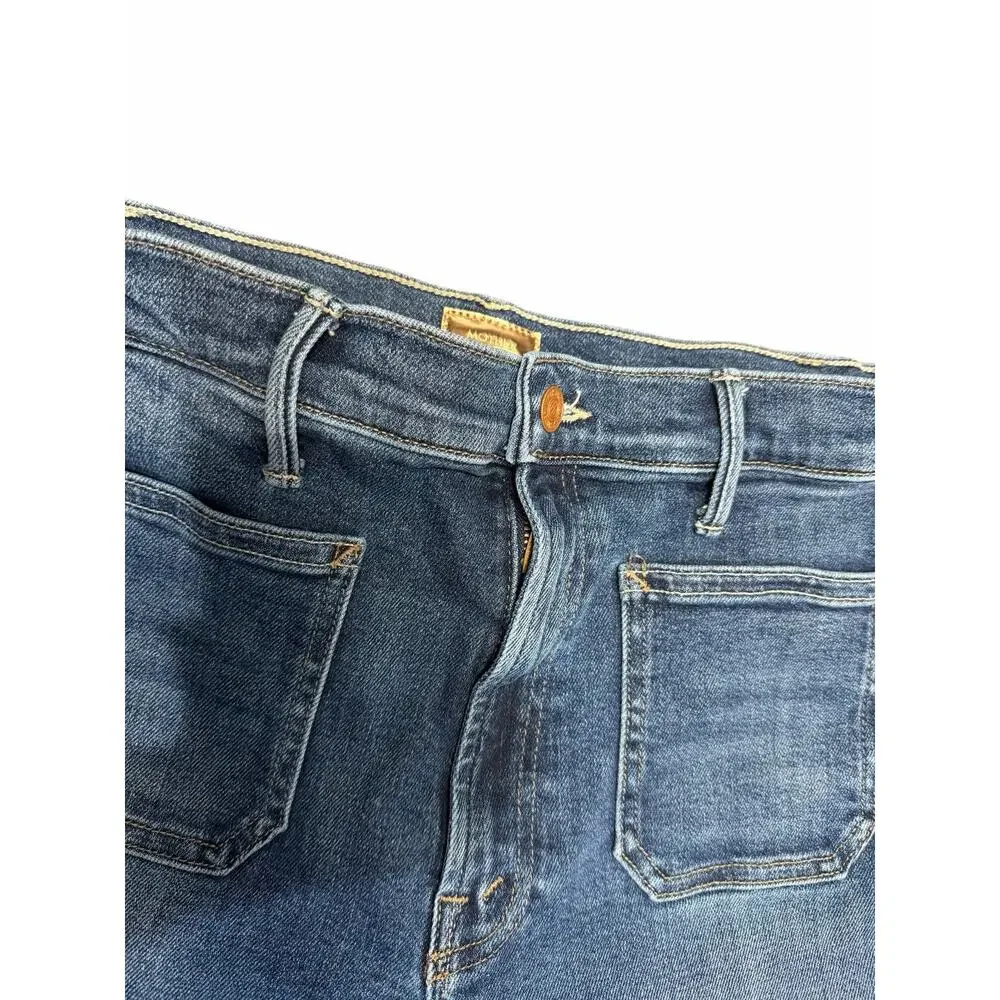 MOTHER Hustler Roller Patch Pocket Skimp Jeans - Picture 6 of 9
